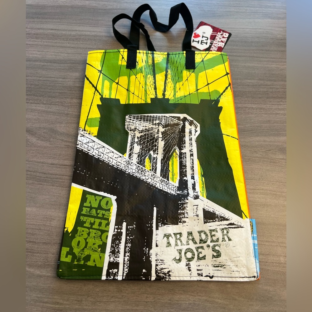 Trader Joe's NYC Reusable Grocery - Tote Bag - Picture 2 of 7